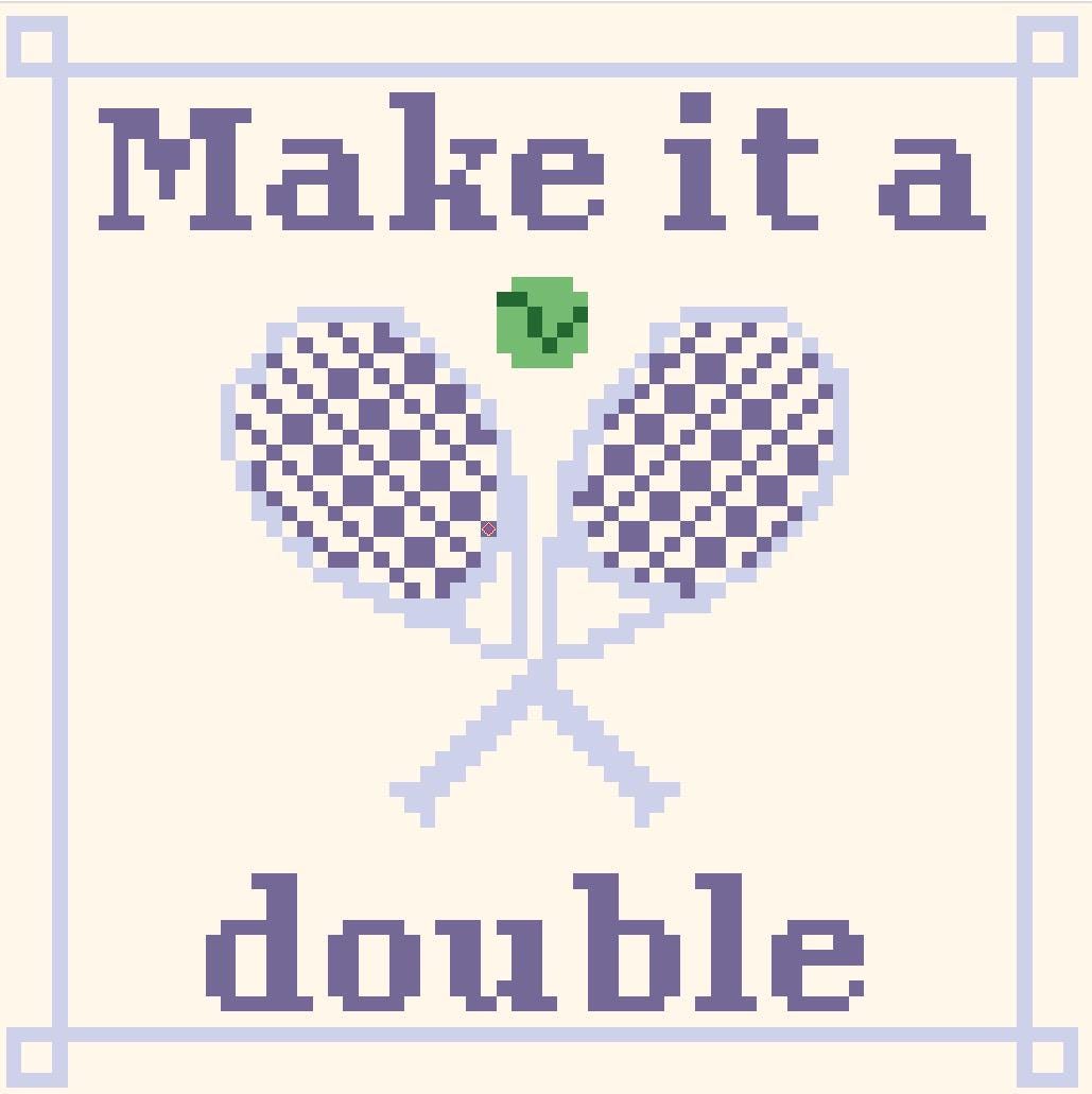 Make It A Double Needlepoint Chart