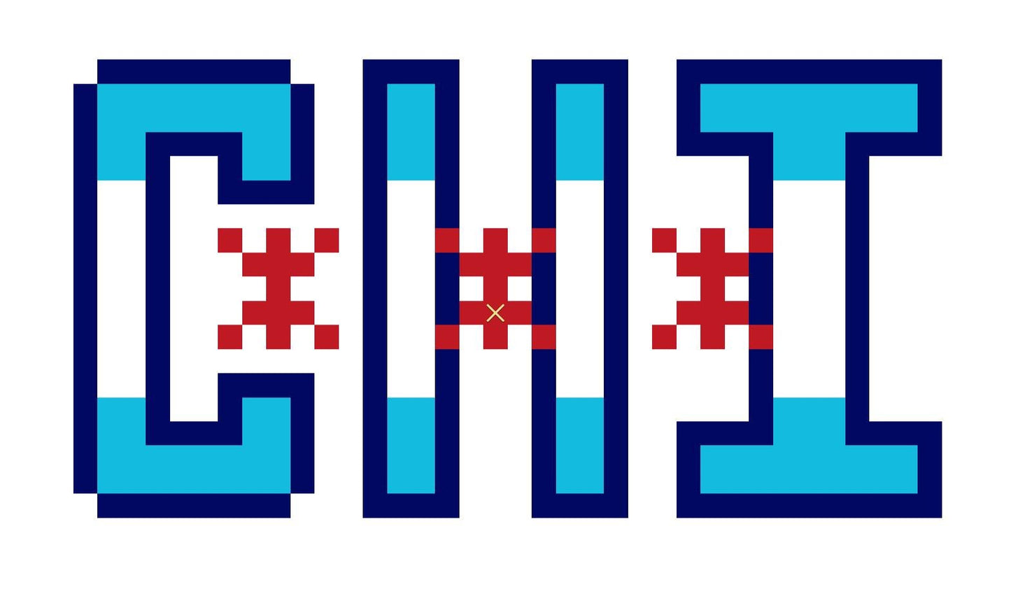 Chicago Flag Needlepoint Chart