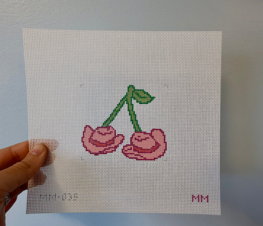 Pink Cowboy Hat Cherries
