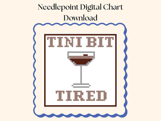 Tini bit Tired Espresso Martini Digital Chart