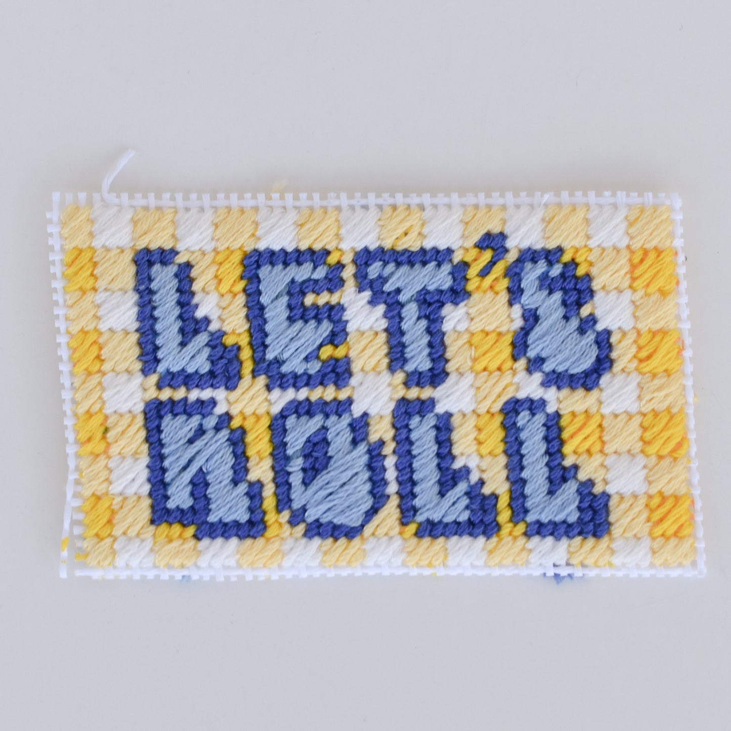 Let's Roll Luggage Tag
