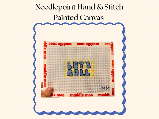 Let's Roll Luggage Tag