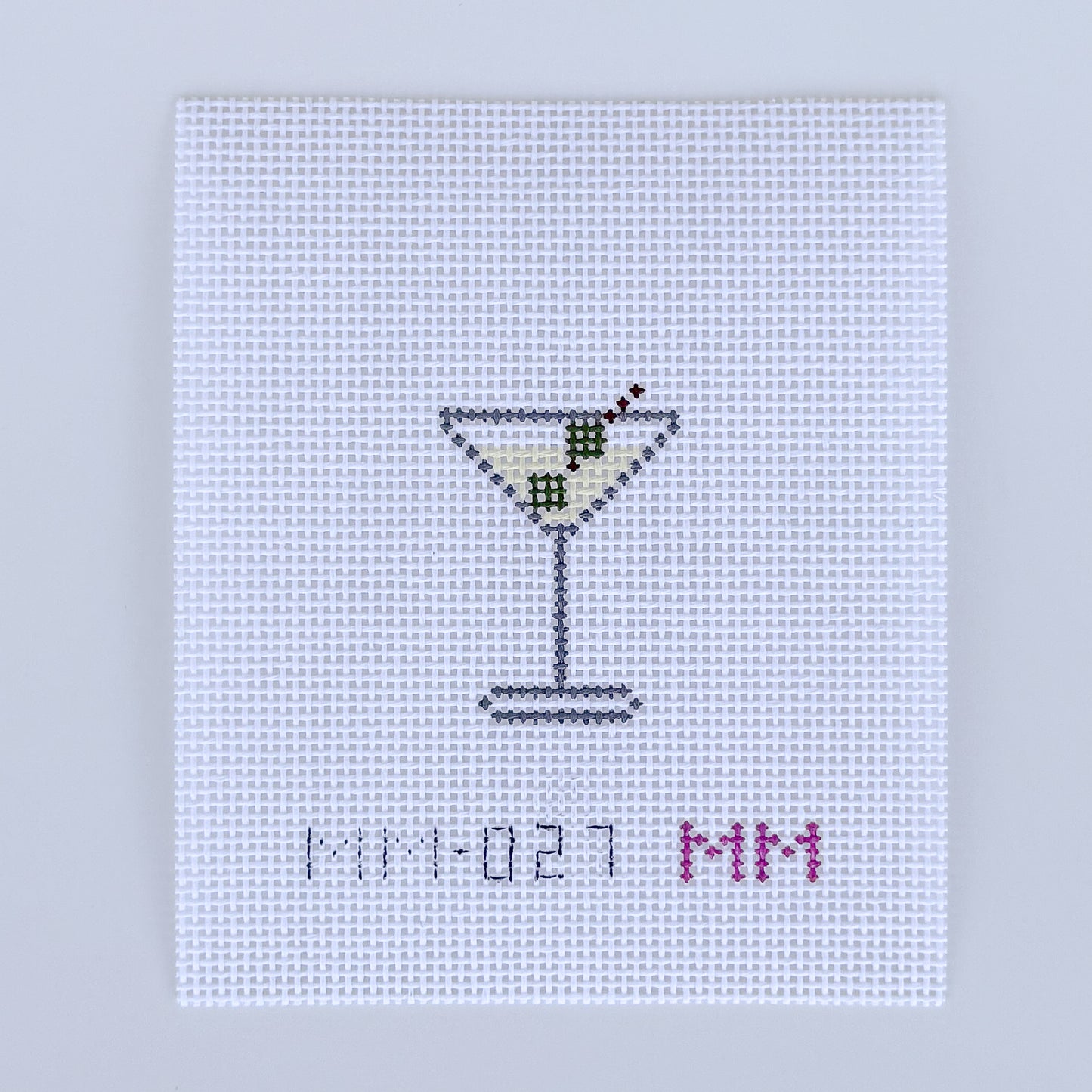 Mini Dirty Martini Beginner Needlepoint Kit