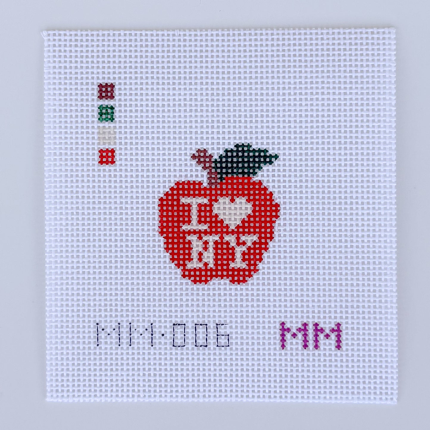 I Heart NY Needlepoint Chart