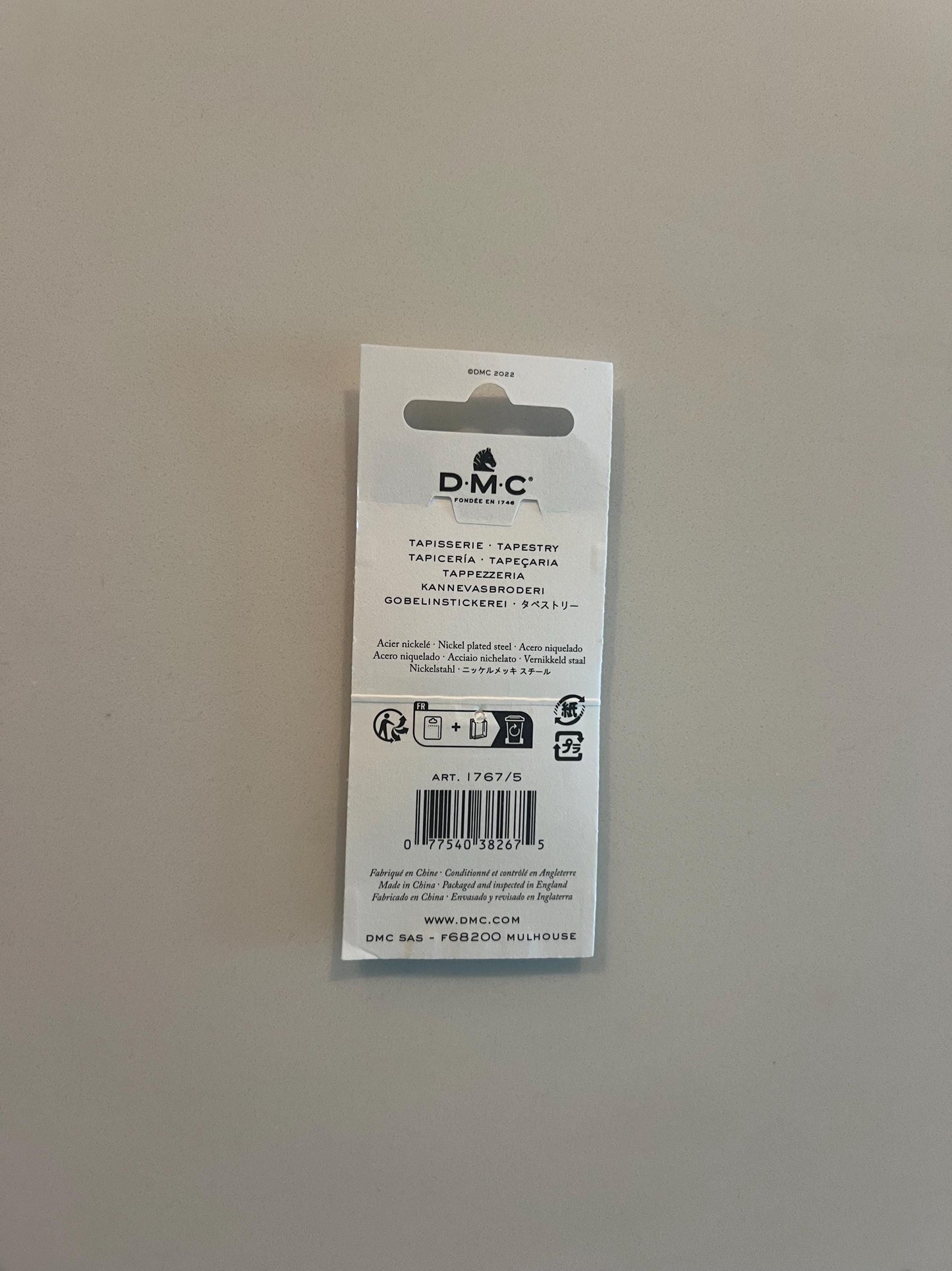 DMC Tapestry Needles – Size 20