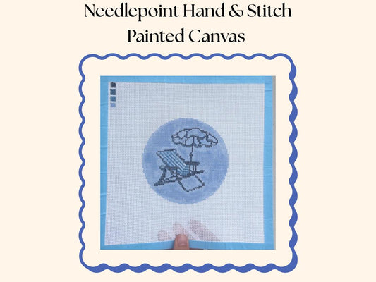 Beach Chair & Umbrella